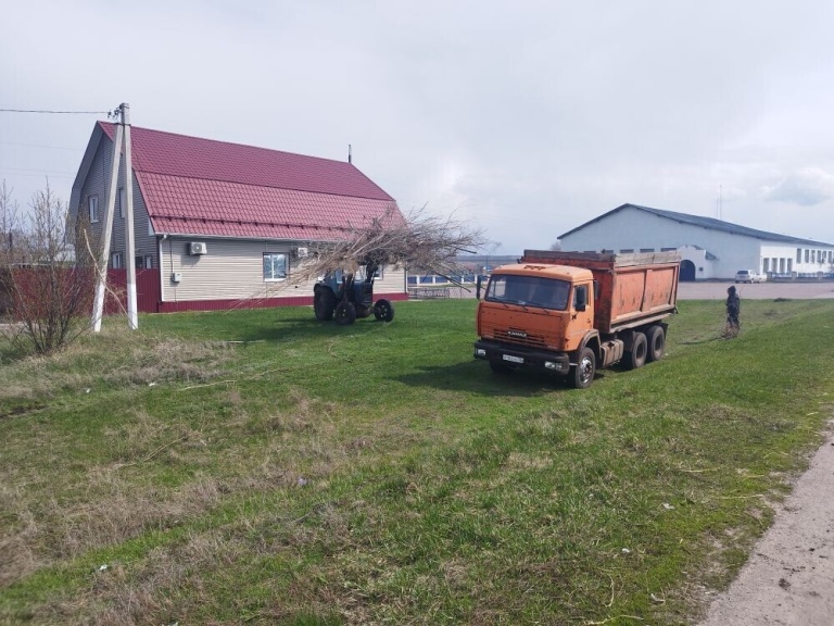 Ведутся работы по благоустройству.