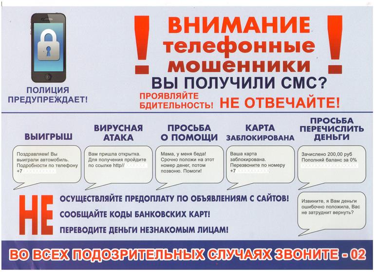 Как не стать жертвой мошенников.