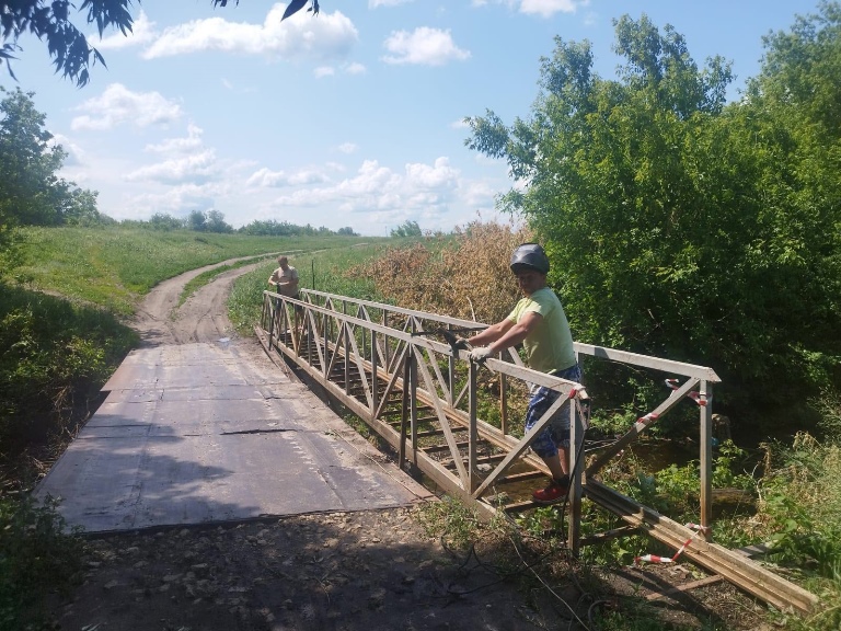 Реконструкция пешеходного перехода.